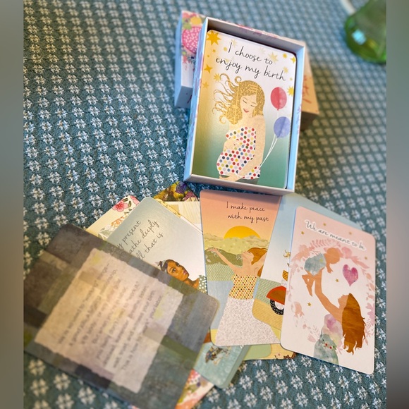 Mama Natural Affirmadion Pregnancy Cards - Picture 3 of 3